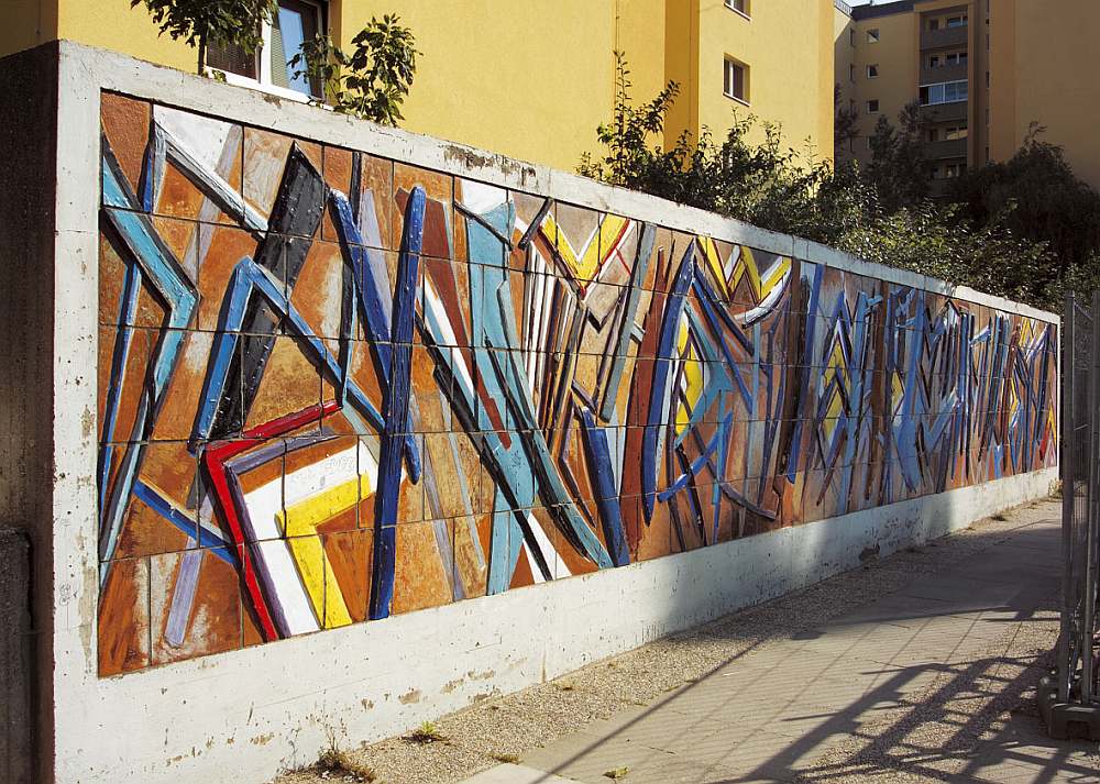 keramische Wand